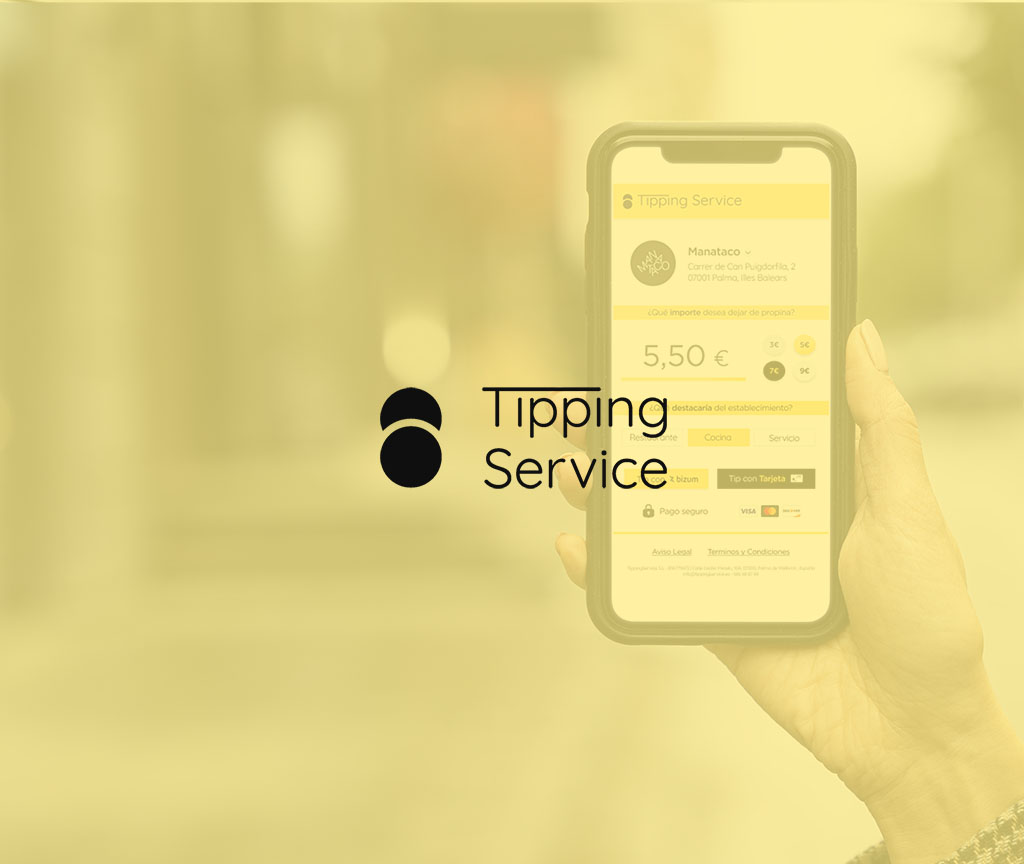tipping service UX, UI